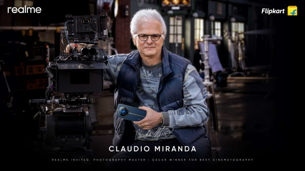 Realme se asocia con el director de fotografía chileno Claudio Miranda para la serie 12 Pro