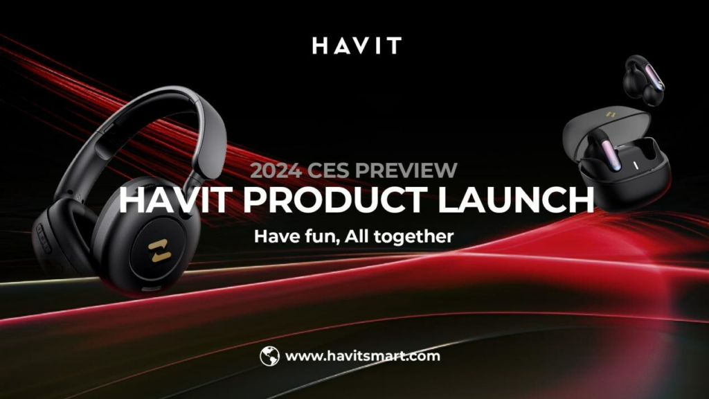 HAVIT presenta una alternativa asequible de audífonos con audio espacial y certificación Hi-Res Audio en #CES2024