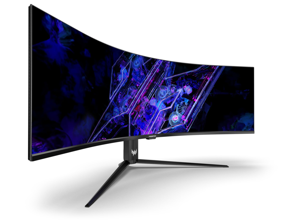 Acer trae 4 nuevos monitores OLED y MiniLED curvos para juegos en #CES2024