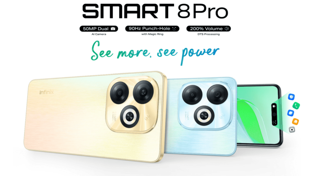 Infinix Smart 8 Pro es oficial