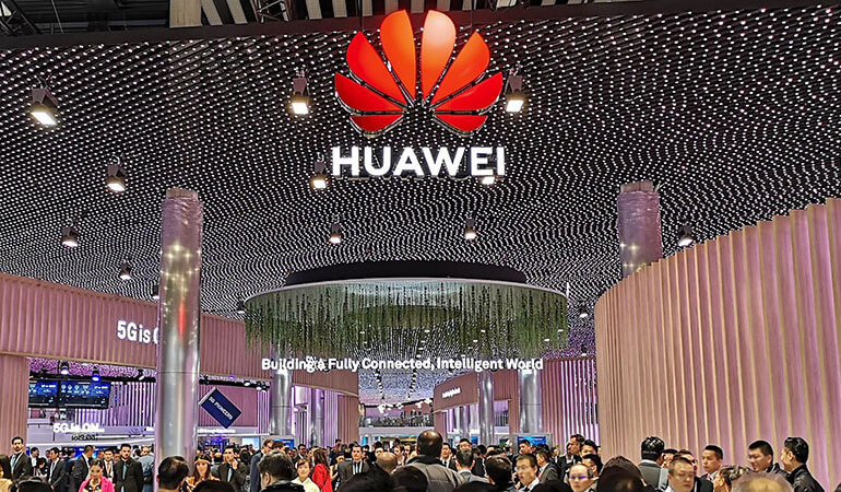 Huawei stand mwc