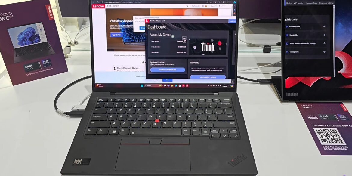 Lenovo ThinkPad X1 Carbon de 12 Gen foto portada