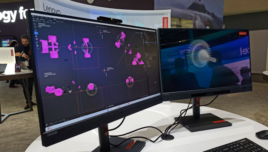 Pantalla 3D Lenovo MWC24