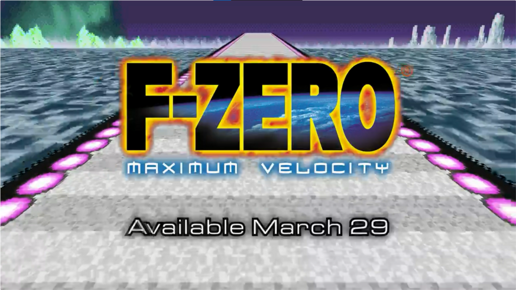 F-Zero Maximum Velocity es el próximo juego que llegará a Nintendo Switch Online + Expansion Pack