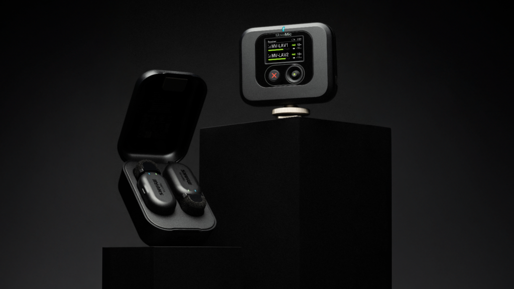 Shure lanza el MoveMic: promete ser el sistema de micrófono de solapa inalámbrico directo al teléfono más pequeño del mundo