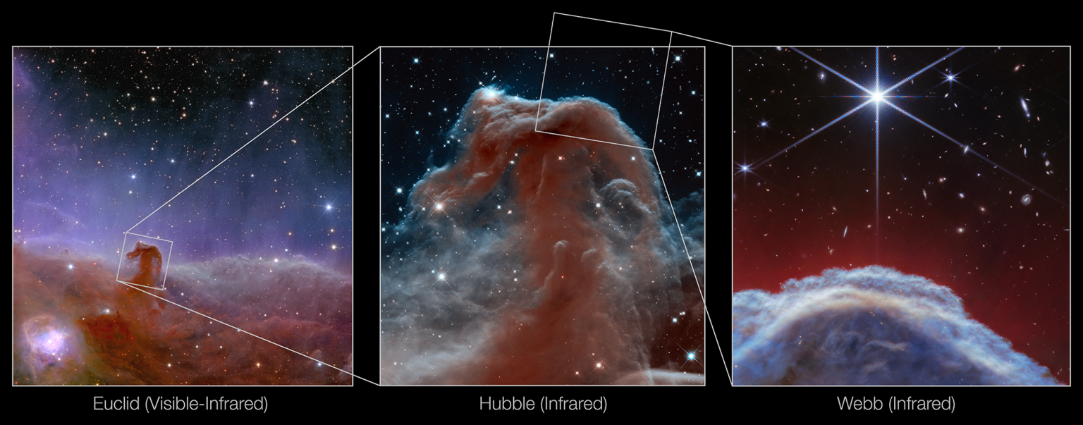 James Webb captura la Nebulosa de la Cabeza de Caballo con detalle sin ...