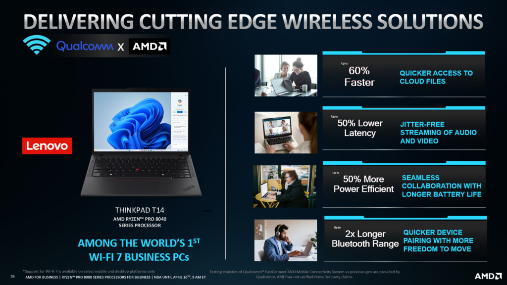 Qualcomm AMD Ryzen PRO 8000