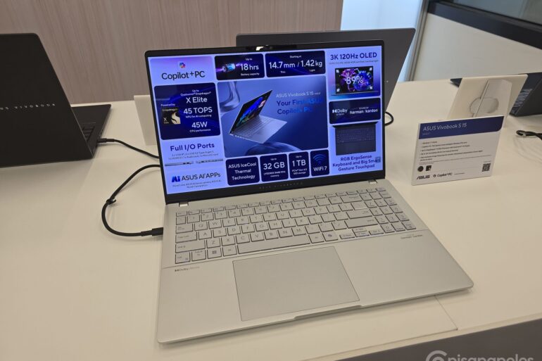 ASUS Vivobook S 15 Snapdragon X Elite foto 01