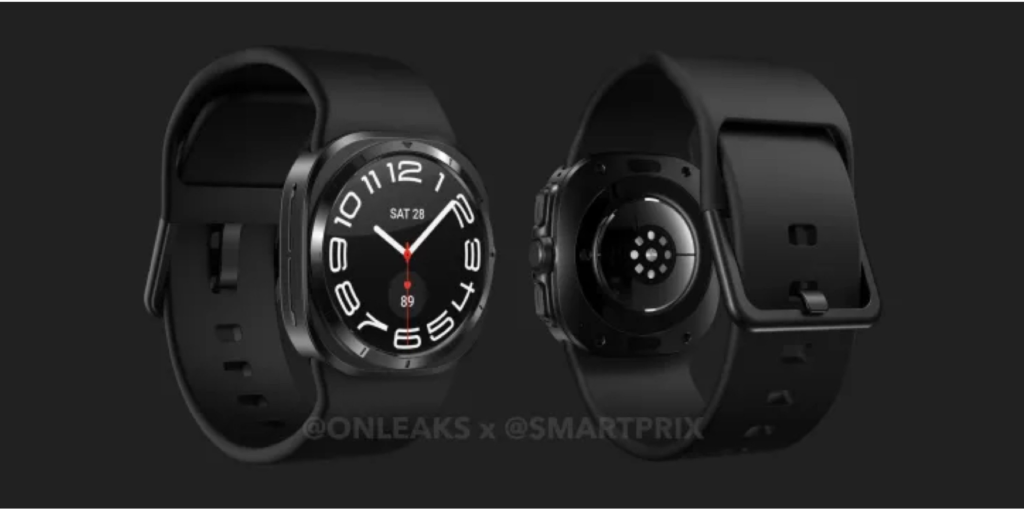 Reconocido filtrador nos muestra el diseño que tendría el Samsung Galaxy Watch 7 Ultra