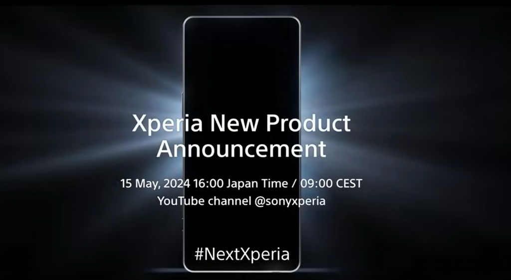 Sony agenda el lanzamiento del Xperia 1 VI para este 15 de mayo