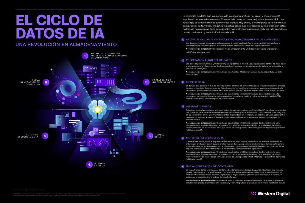 Infografía Western Digital