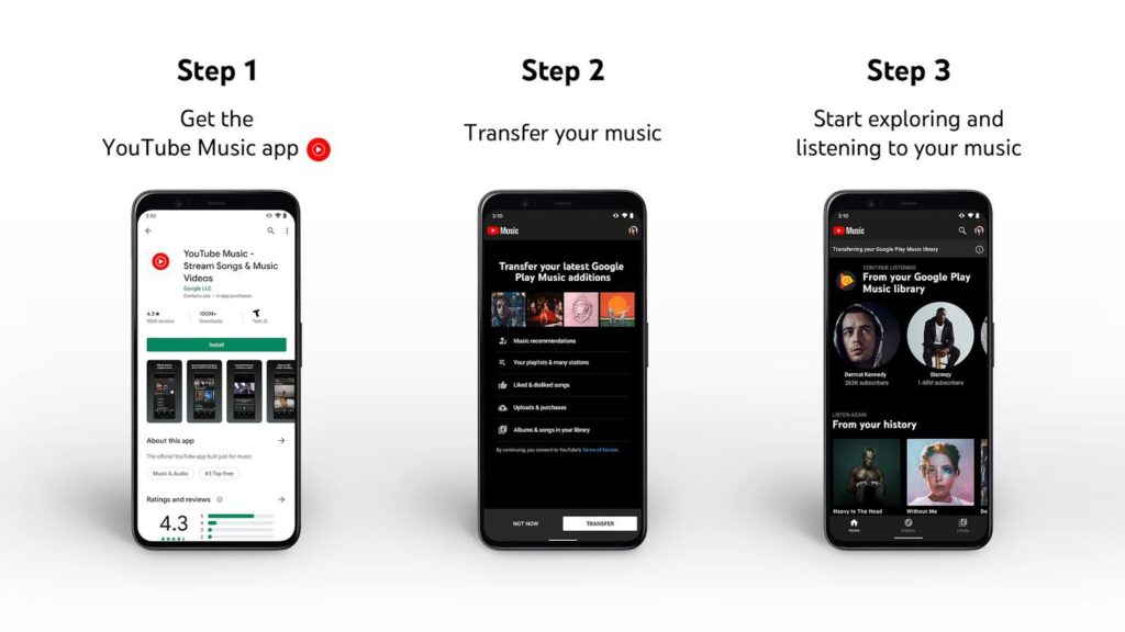 La versión web de YouTube Music se renueva visualmente