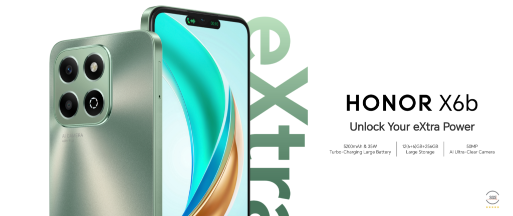 HONOR X6b es el nuevo smartphone de la marca