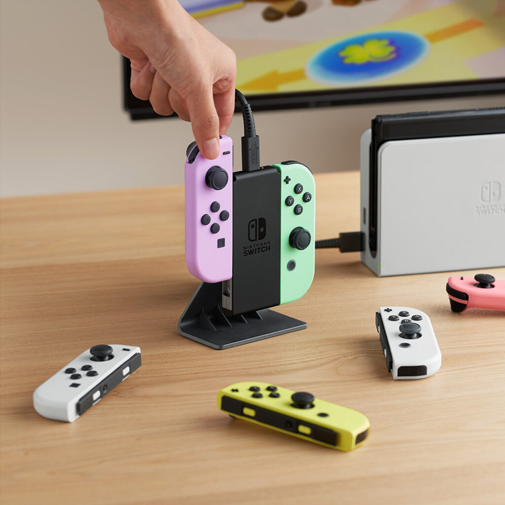 Nintendo anuncia una estación de carga oficial para Joy-Con