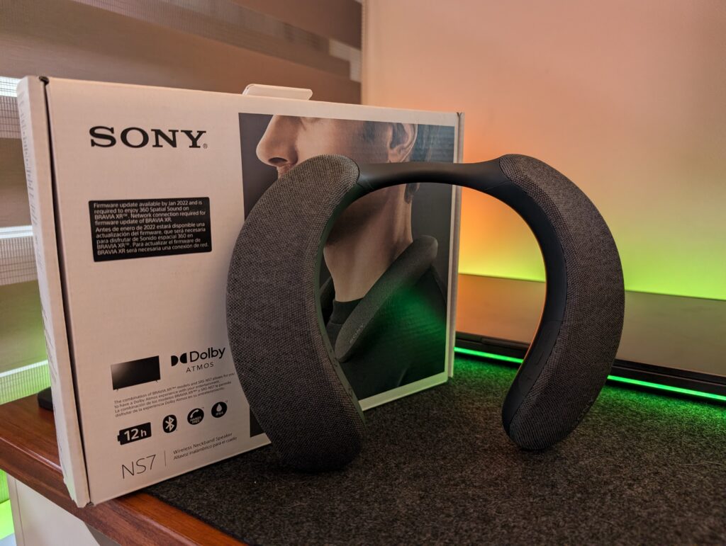 Review parlante de cuello Sony SRS-SN7