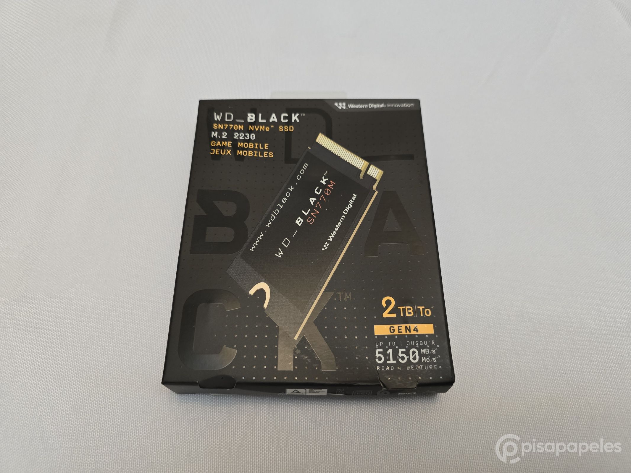 Review SSD interno WD_BLACK SN770M de 2 TB