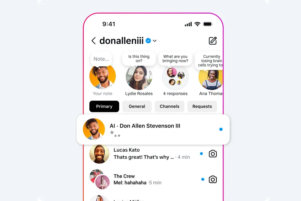 Instagram lanza nueva herramienta de IA para crear chatbots personalizados