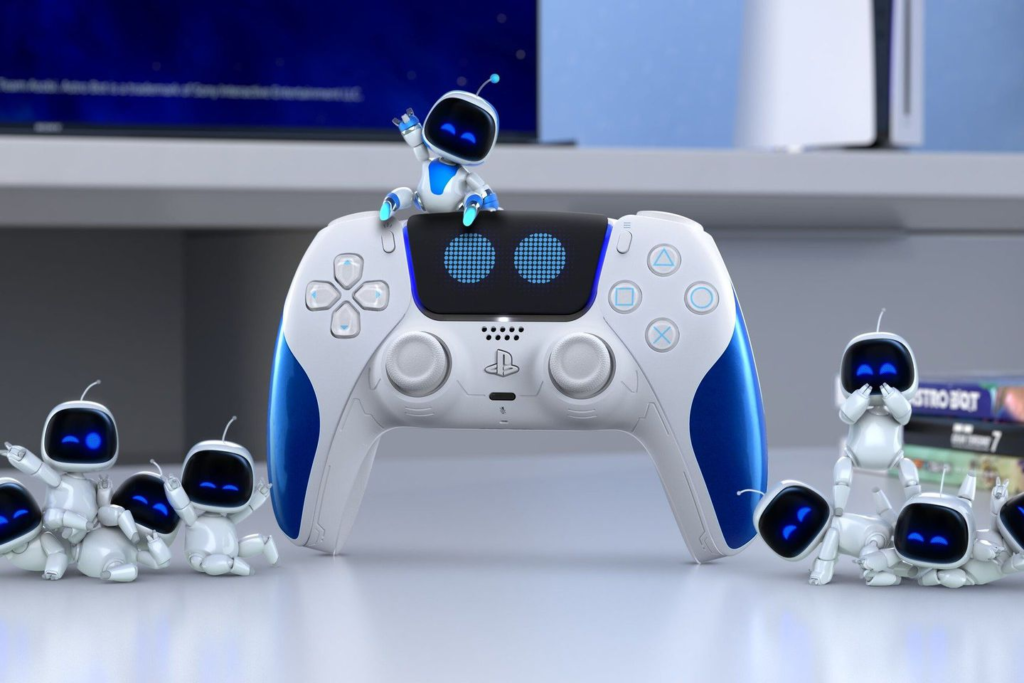 Sony revela un nuevo control Dualsense de PS5 temático del nuevo juego de Astro Bot