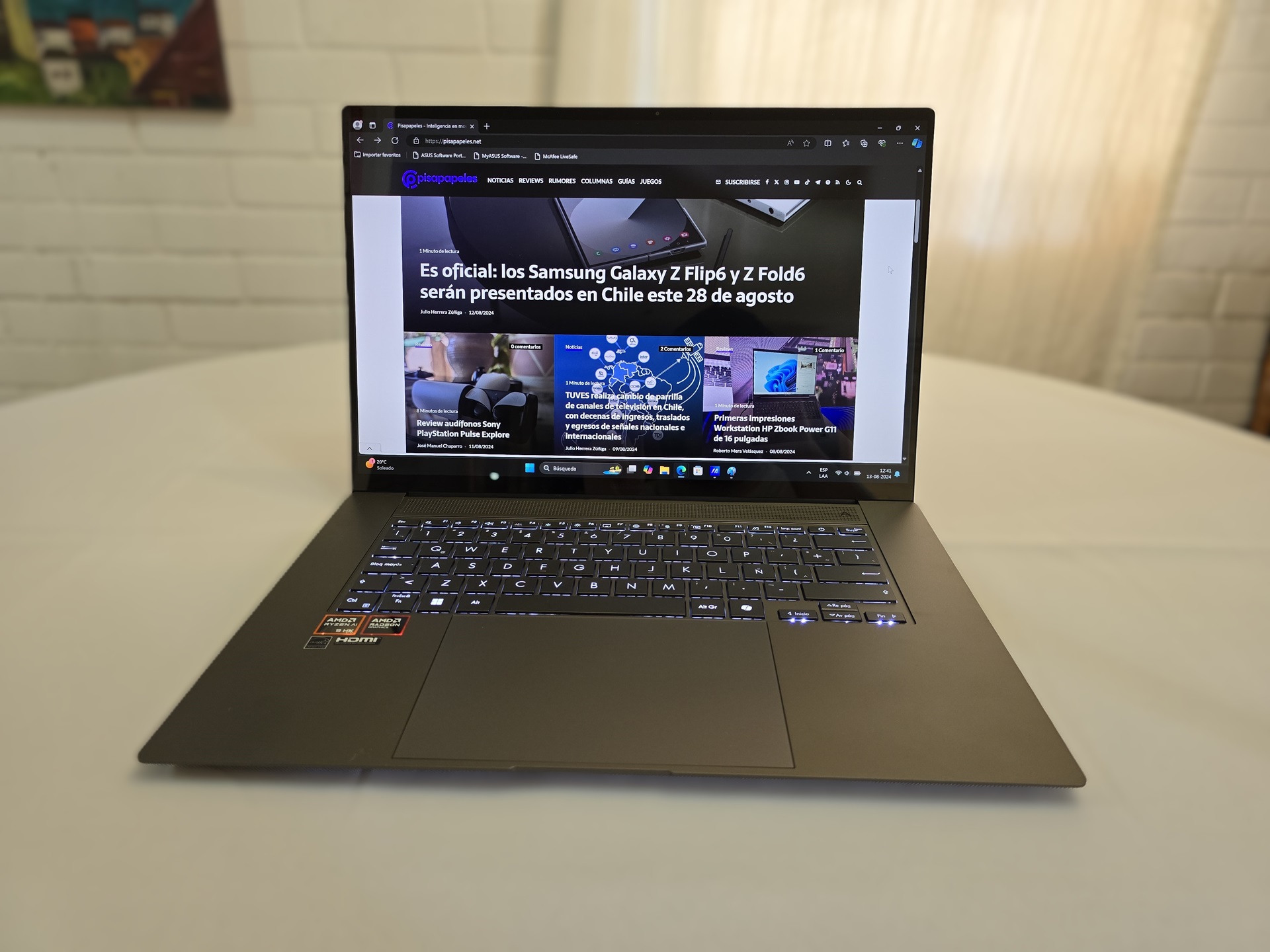 ASUS Zenbook S 16 foto portada unboxing