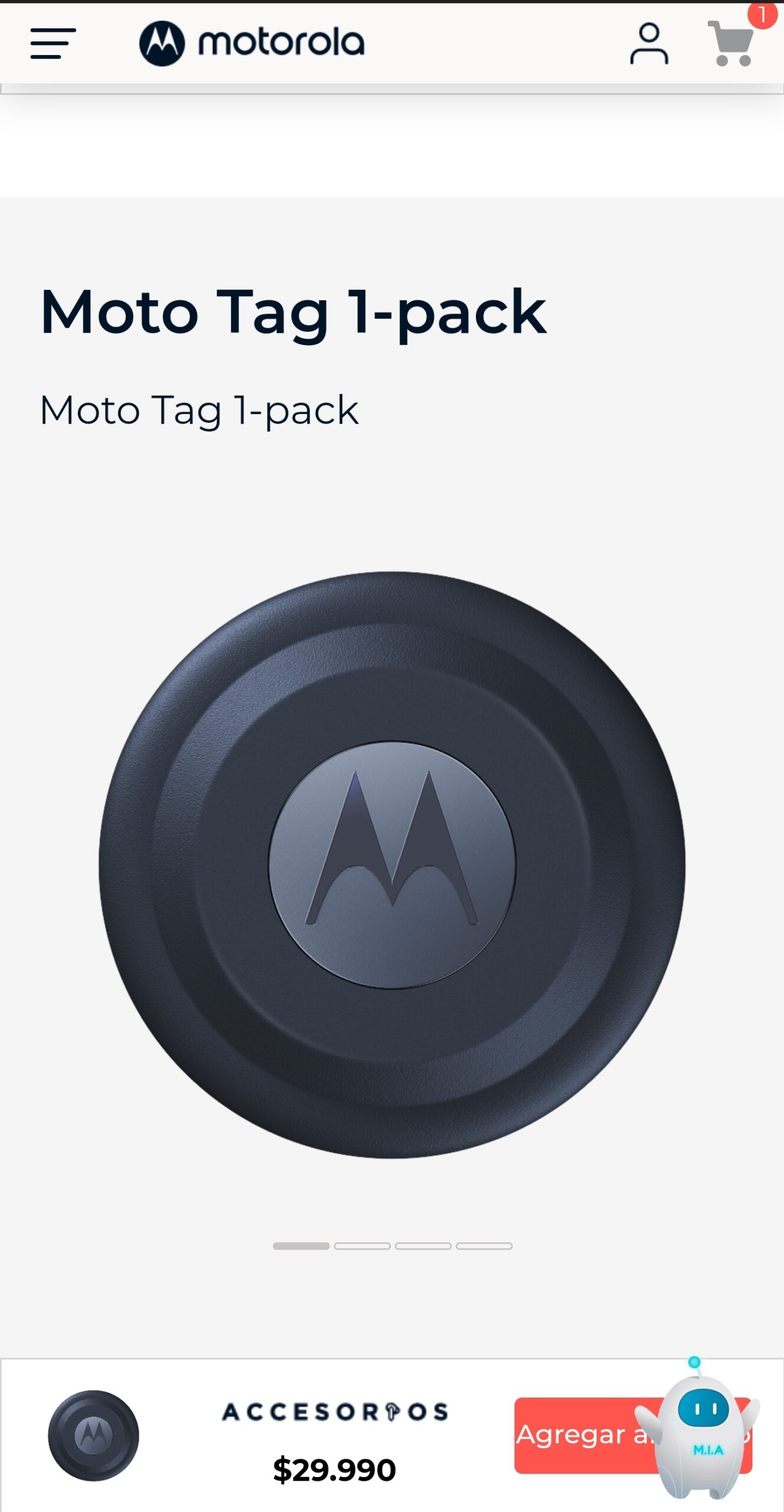 moto tag motorola chile