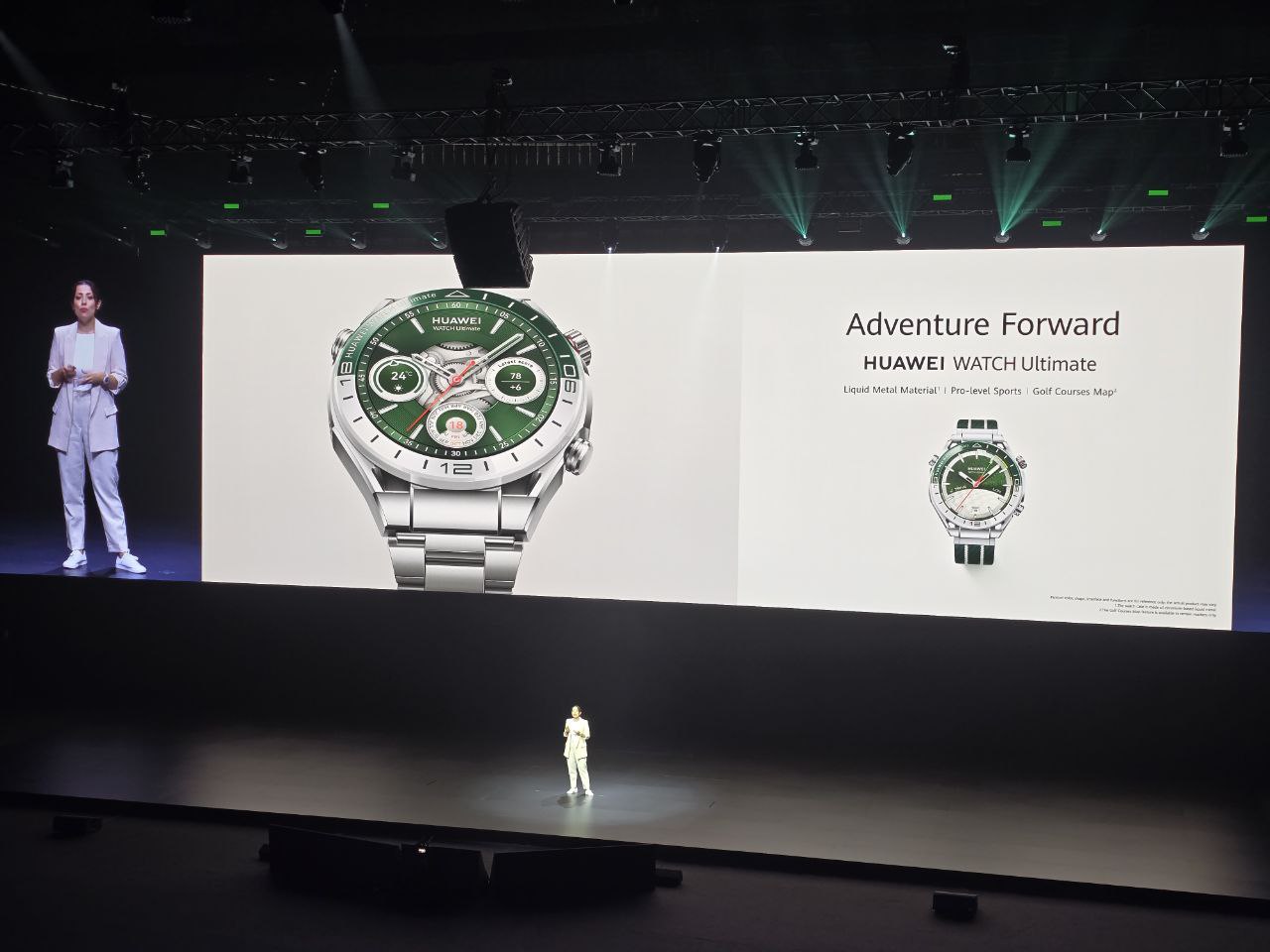 Huawei Watch Ultimate verde foto portada