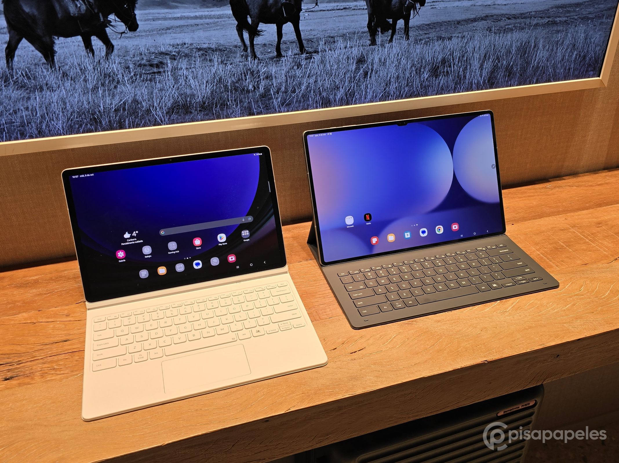 Comparativa Samsung Galaxy Tab S10+ y Galaxy Tab S10 Ultra Pisapapeles foto 01