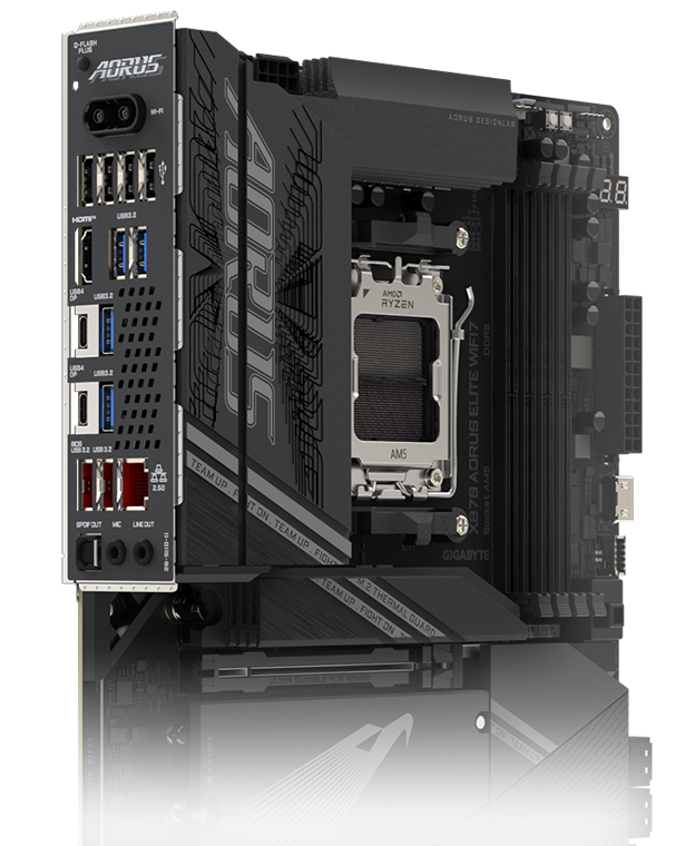 Placas madre GIGABYTE X870E Y X870 foto 1