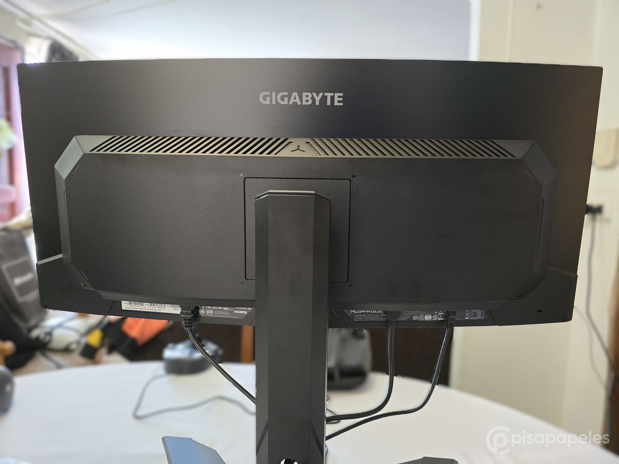 Review monitor gamer Gigabyte MO34WQC2 - Pisapapeles foto 15