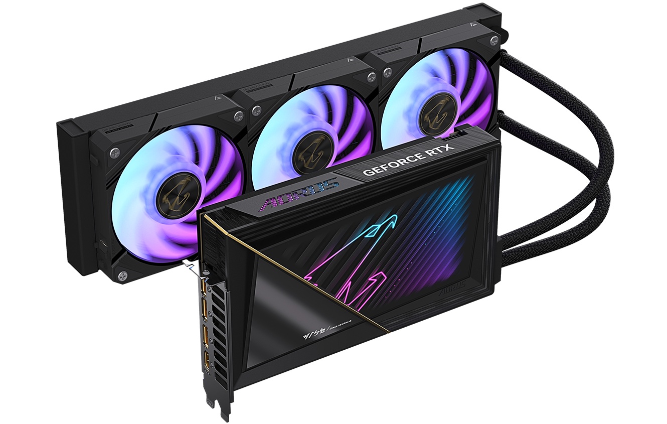 AORUS GeForce RTX 5090 XTREME WATERFORCE 32G