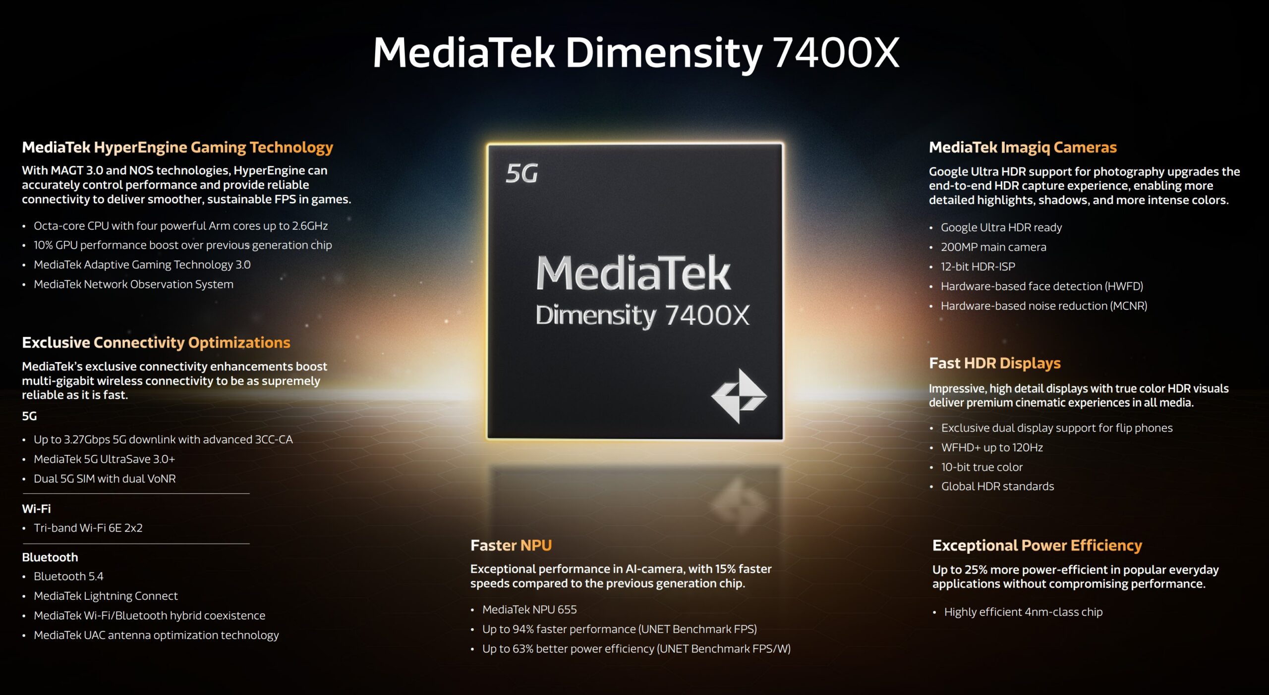 Chipset Mediatek Dimensity 7400X en el Moto Razr 60