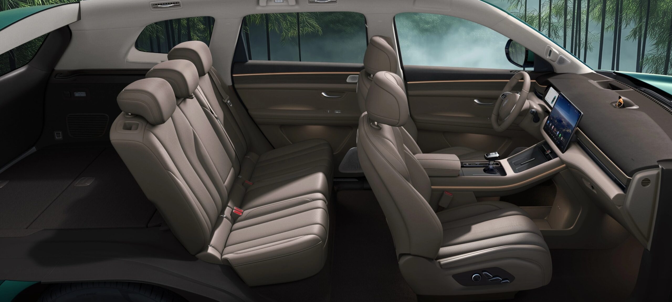 Interior del AITO M7