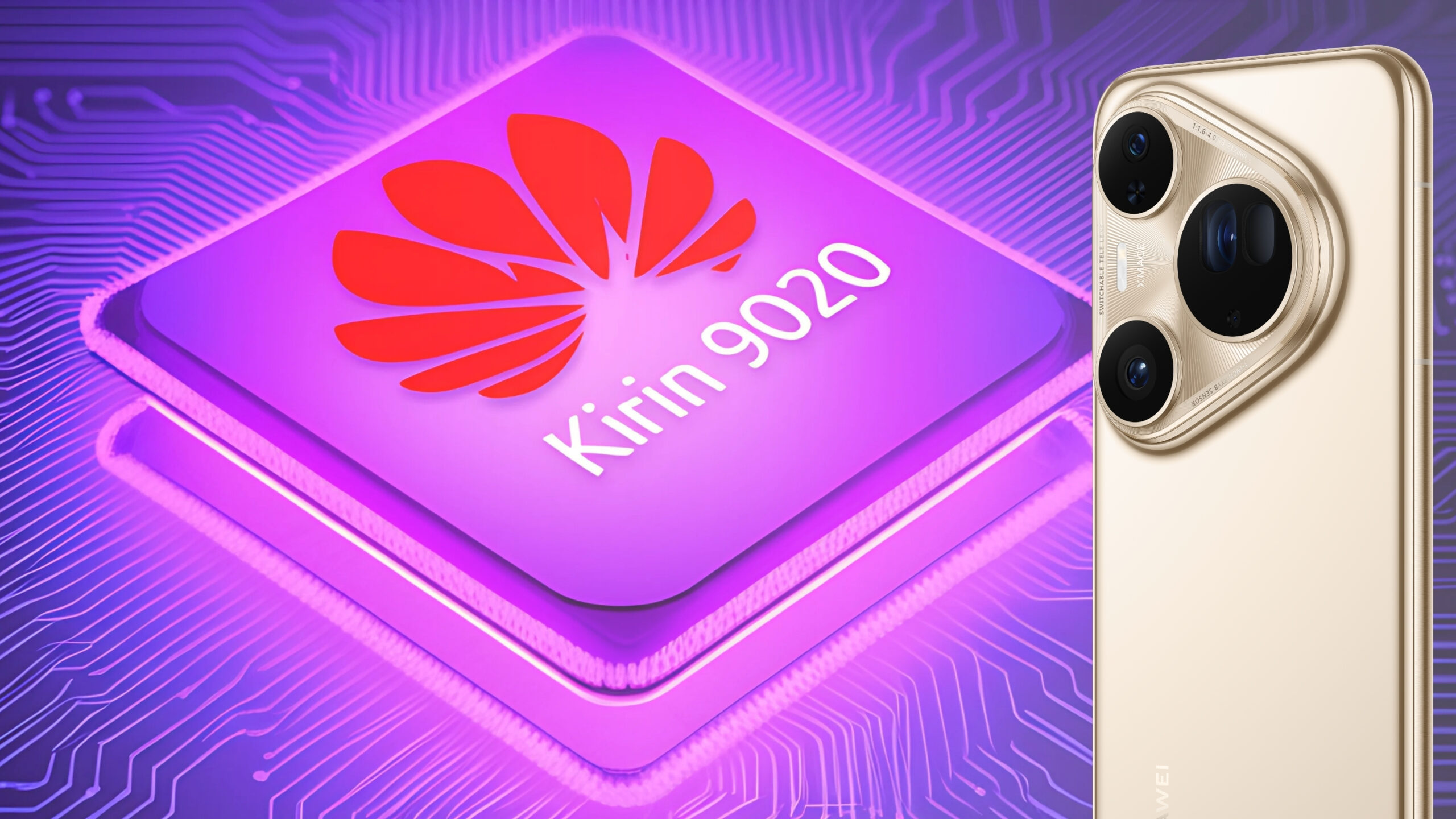 Procesador Kirin 9020 presente en el Pura 80 Ultra y 80 Pro
