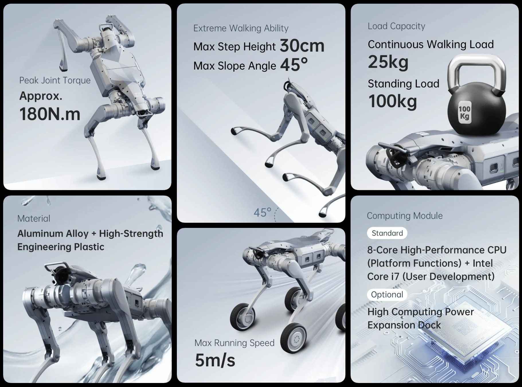 Ficha técnica Unitree A2