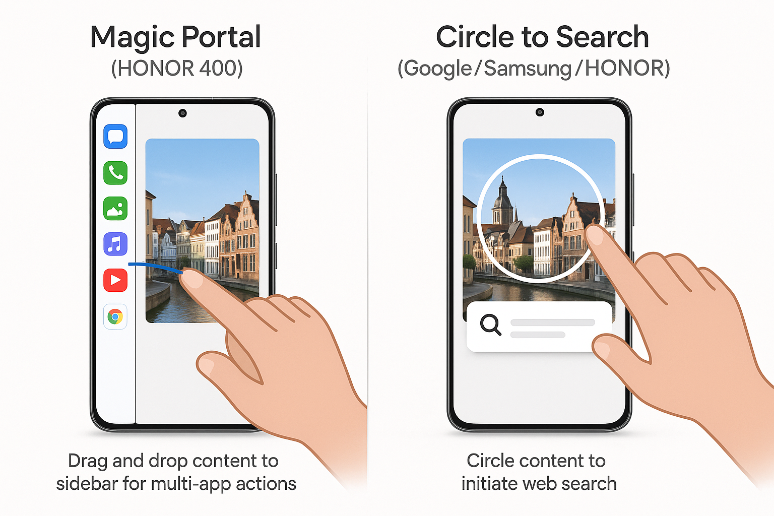 agic Portal vs Circle To Search