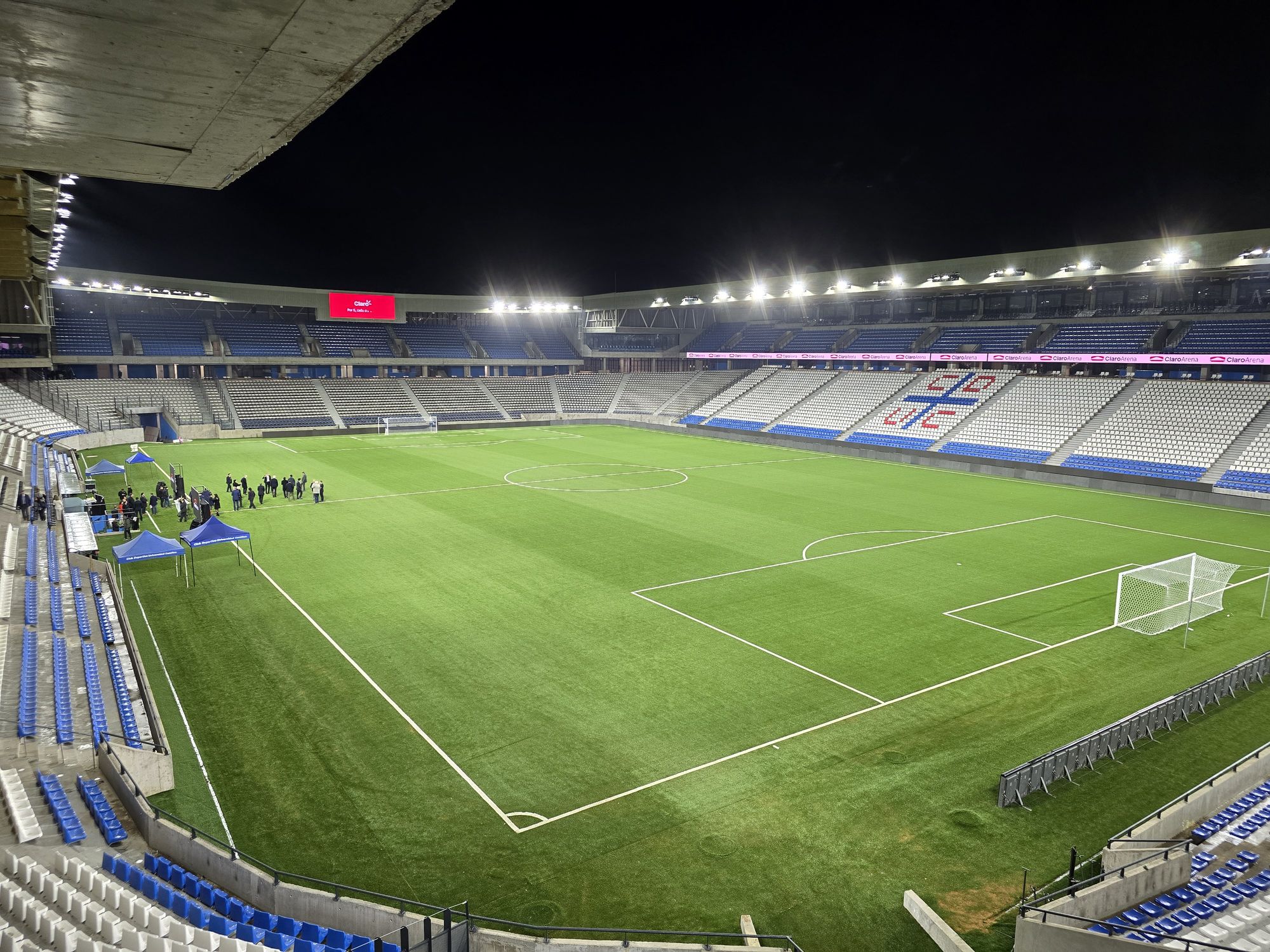 
Vista general del Claro Arena | Créditos: Pisapapeles