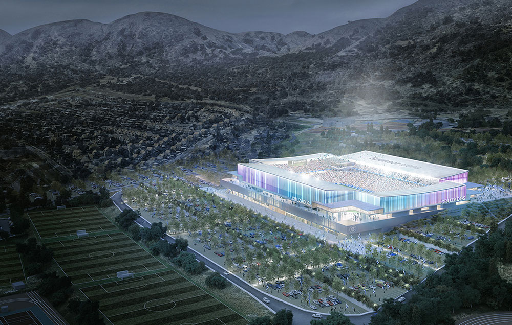 Modelo 3D previa a la Construcción del Claro Arena