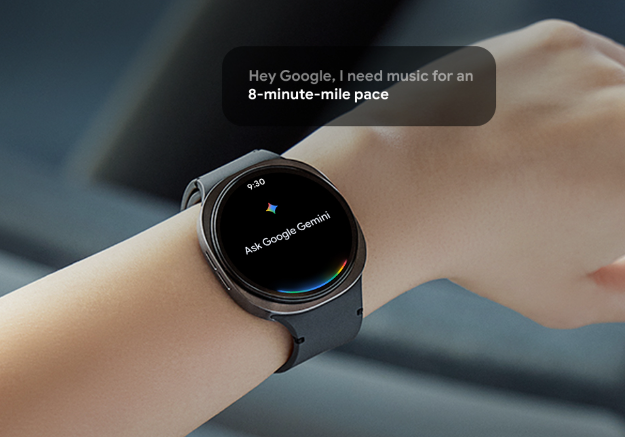 Google Gemini disponible en la serie Galaxy Watch 8 