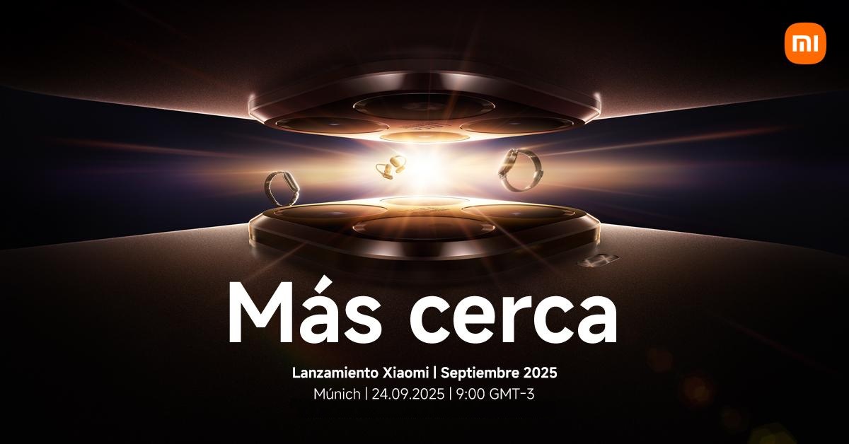 Evento Xiaomi septiembre 2025