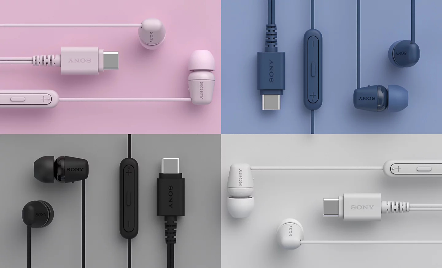 Sony IER-EX15C USB-C en cuatro colores