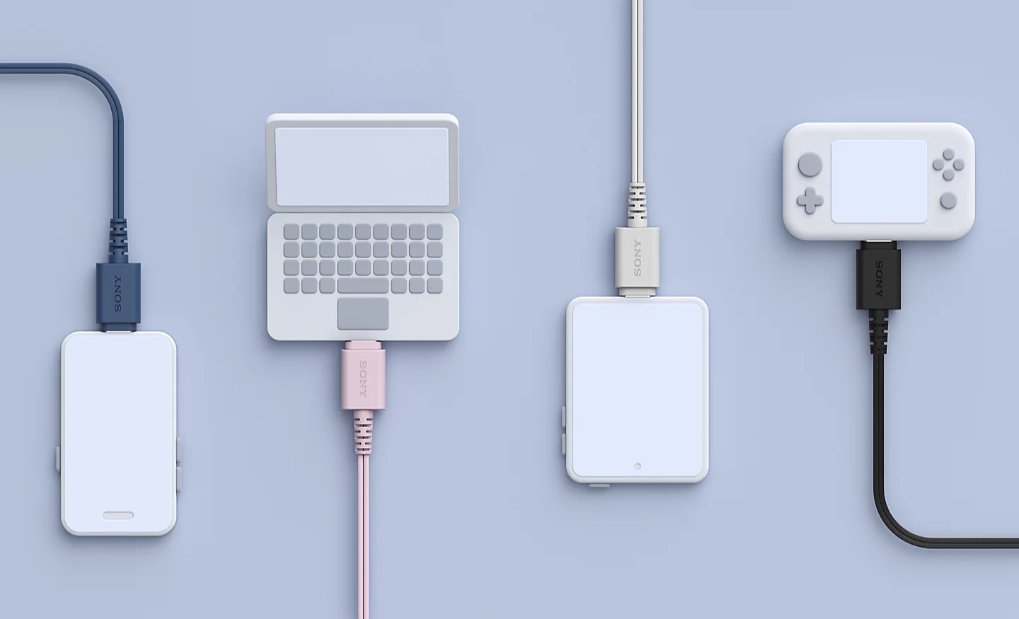 Conectividad vía cable USB-C compatibles con cualquier dispositivo que tenga puerto el puerto | Créditos: Sony