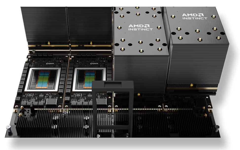 GPU AMD Instinct MI300X | Créditos: AMD