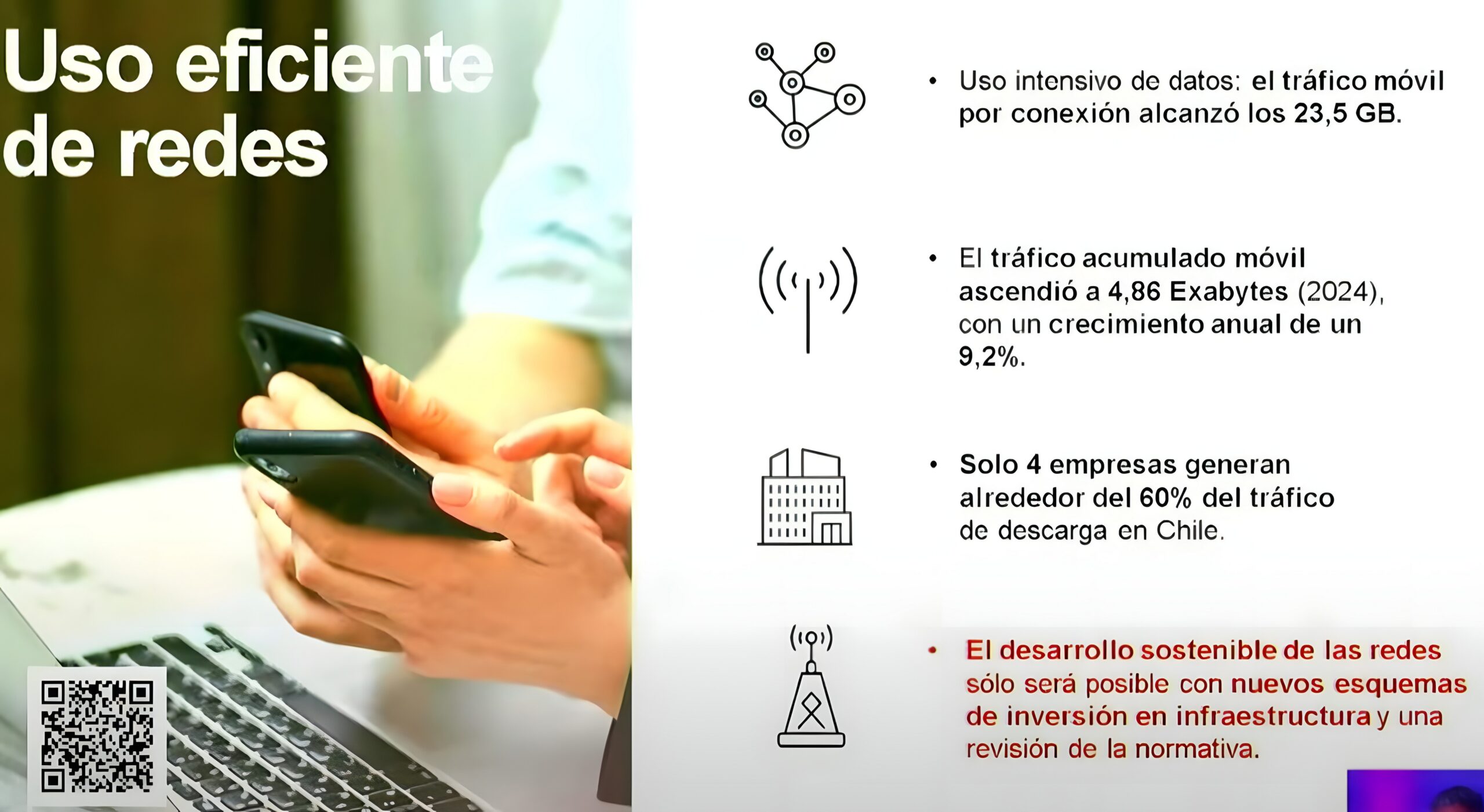 Políticas de uso eficiente de redes  | Créditos GSMA | Vía: País Digital 