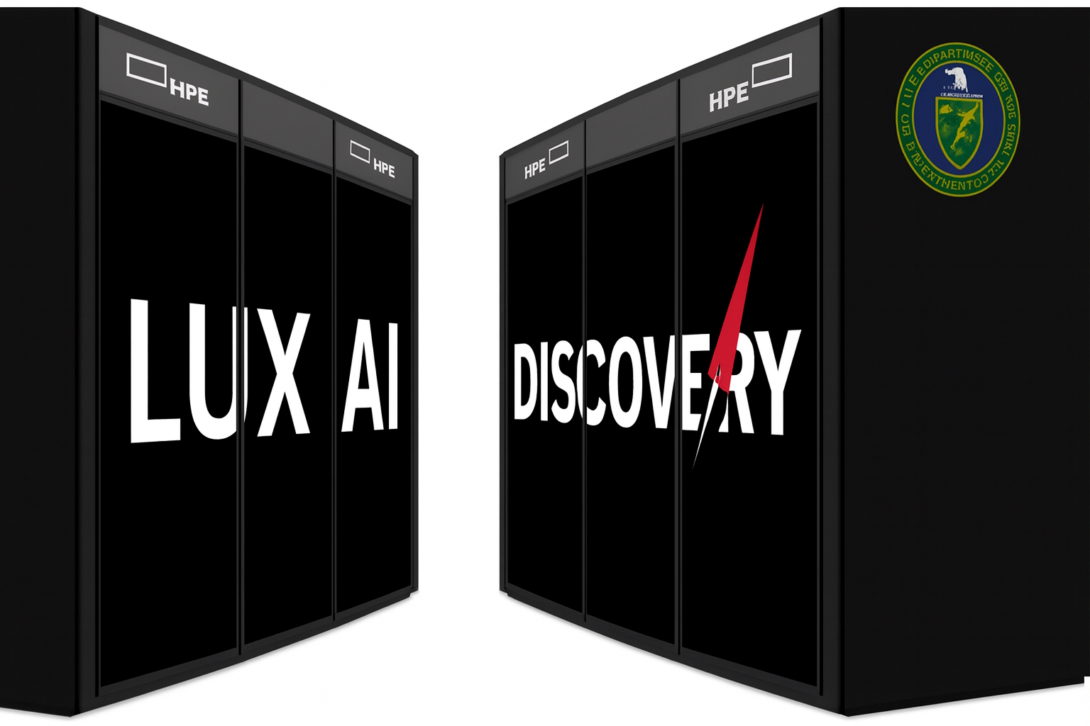 Lux AI y Discovery los nuevos SuperPC exaescala | Imagen creada con IA