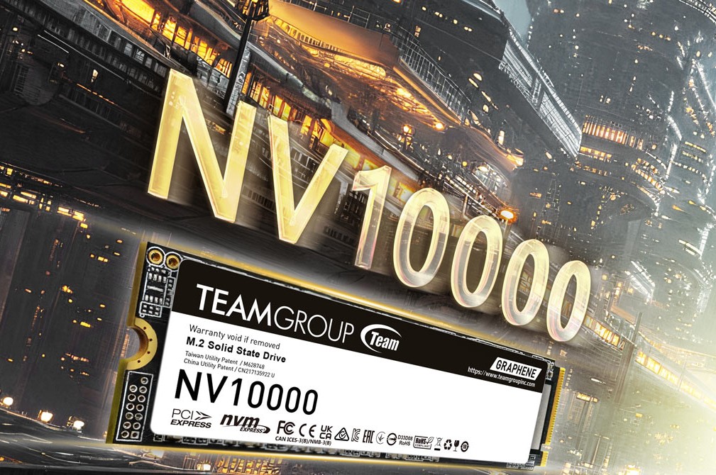 TEAMGROUP NV10000 SSD PCIe 5.0 foto portada