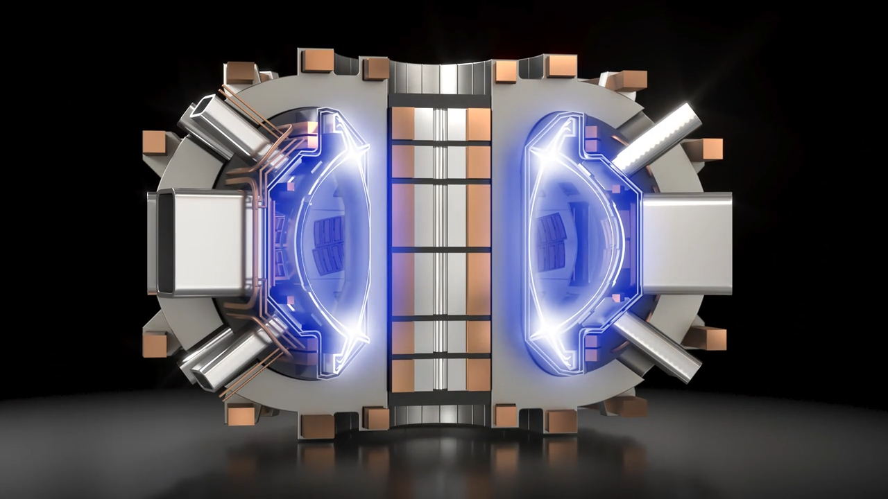 Representación esquemática de SPARC, el tokamak compacto de alto campo desarrollado por Commonwealth Fusion Systems y el MIT. | Crédito: Commonwealth Fusion Systems / MIT Plasma Science and Fusion Center.