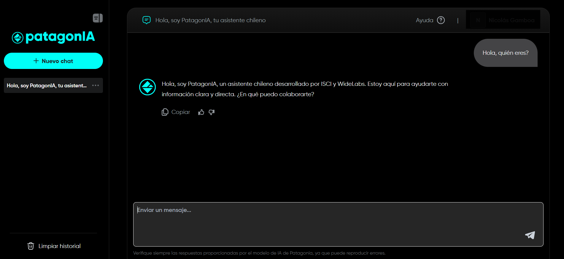 Vista de la entorno de PatagonIA | Créditos: Oracle