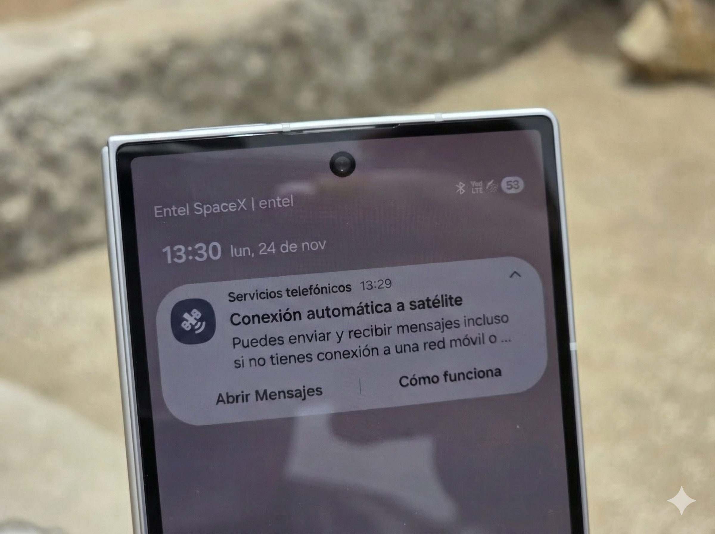 Primeras impresiones de D2C de Entel y Starlink con un Samsung Galaxy Z Fold7