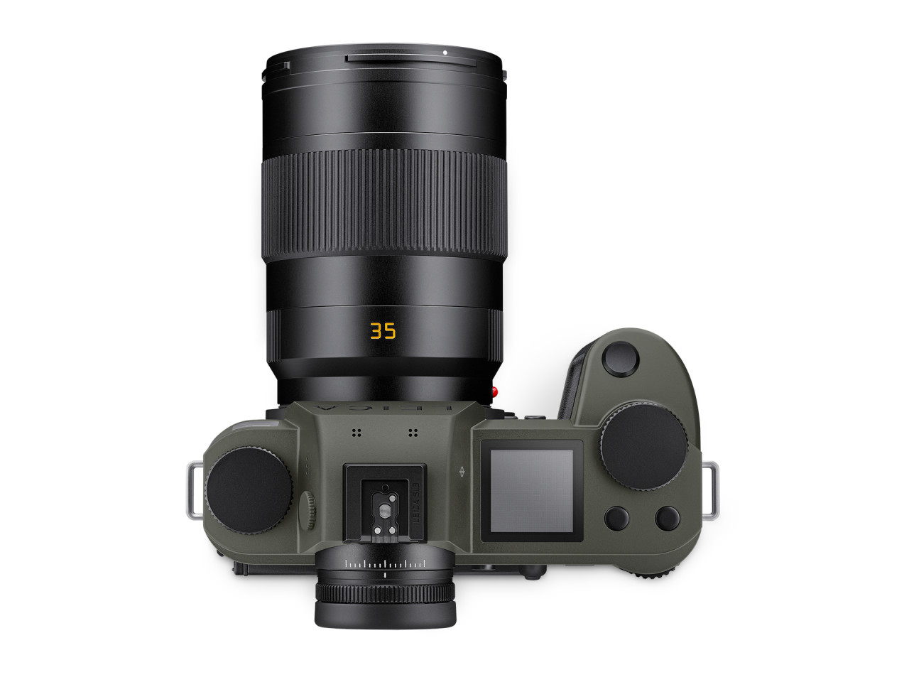 Vista superior de la nueva cámara de Leica  | Créditos: Leica