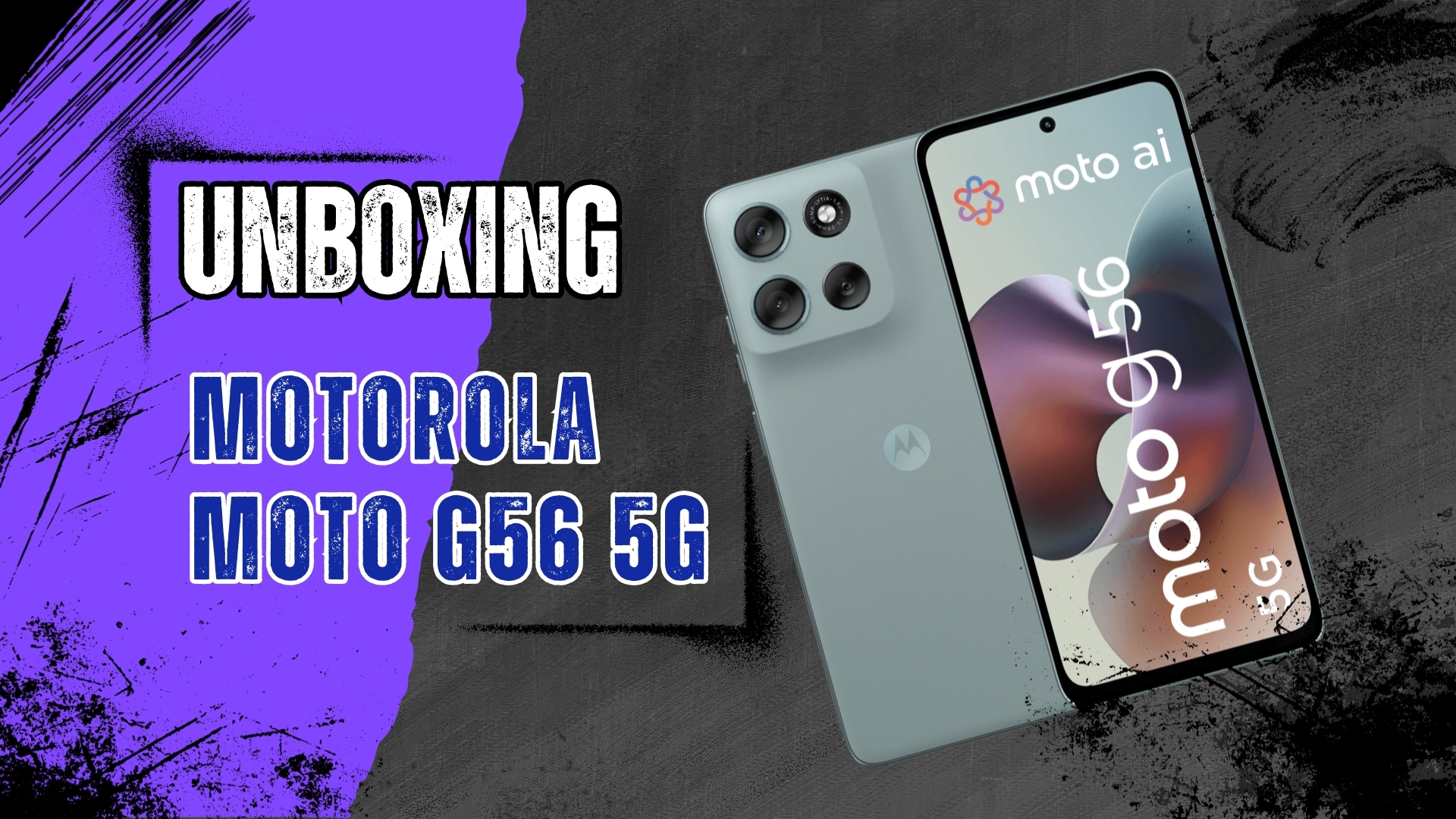 Unboxing Moto G56 5G