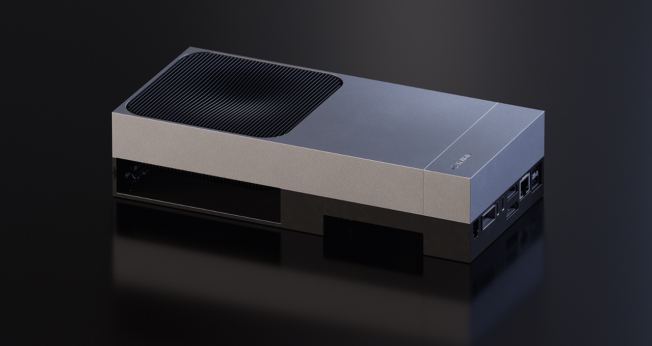 
NVIDIA IGX T5000 module, un módulo compacto que integra CPU Arm Neoverse-V3AE de 14 núcleos y GPU Blackwell integrada, optimizado para entornos donde el espacio es limitado. | Créditos: NVIDIA